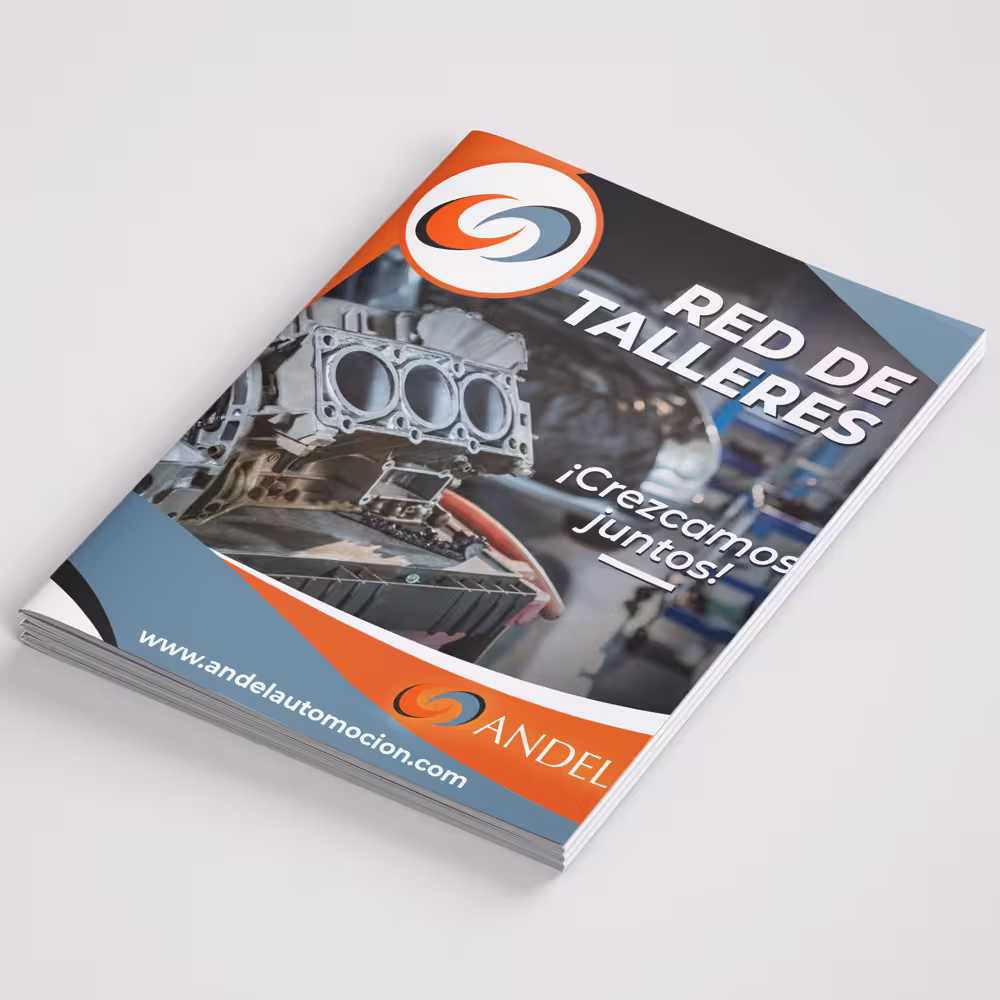 Diseño de dossier corporativo para Andel