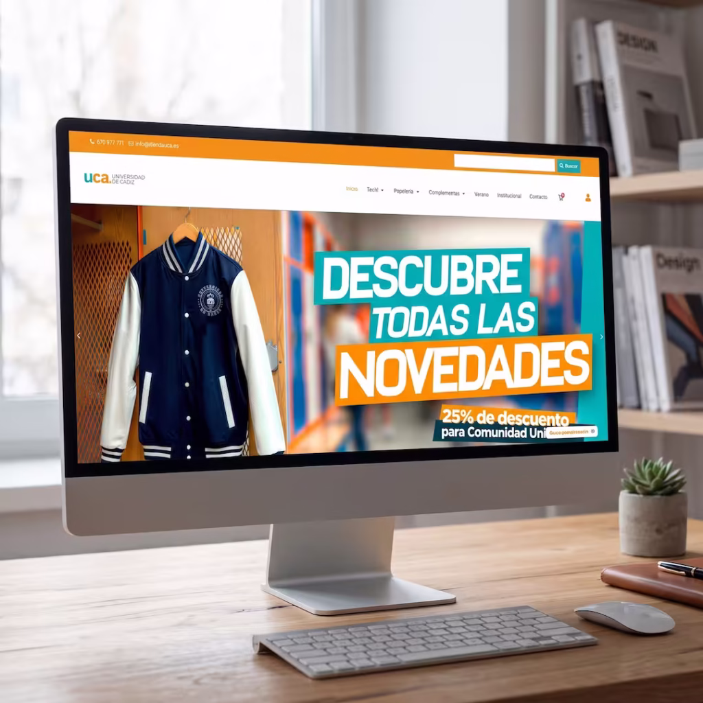Pagina web de Tienda UCA