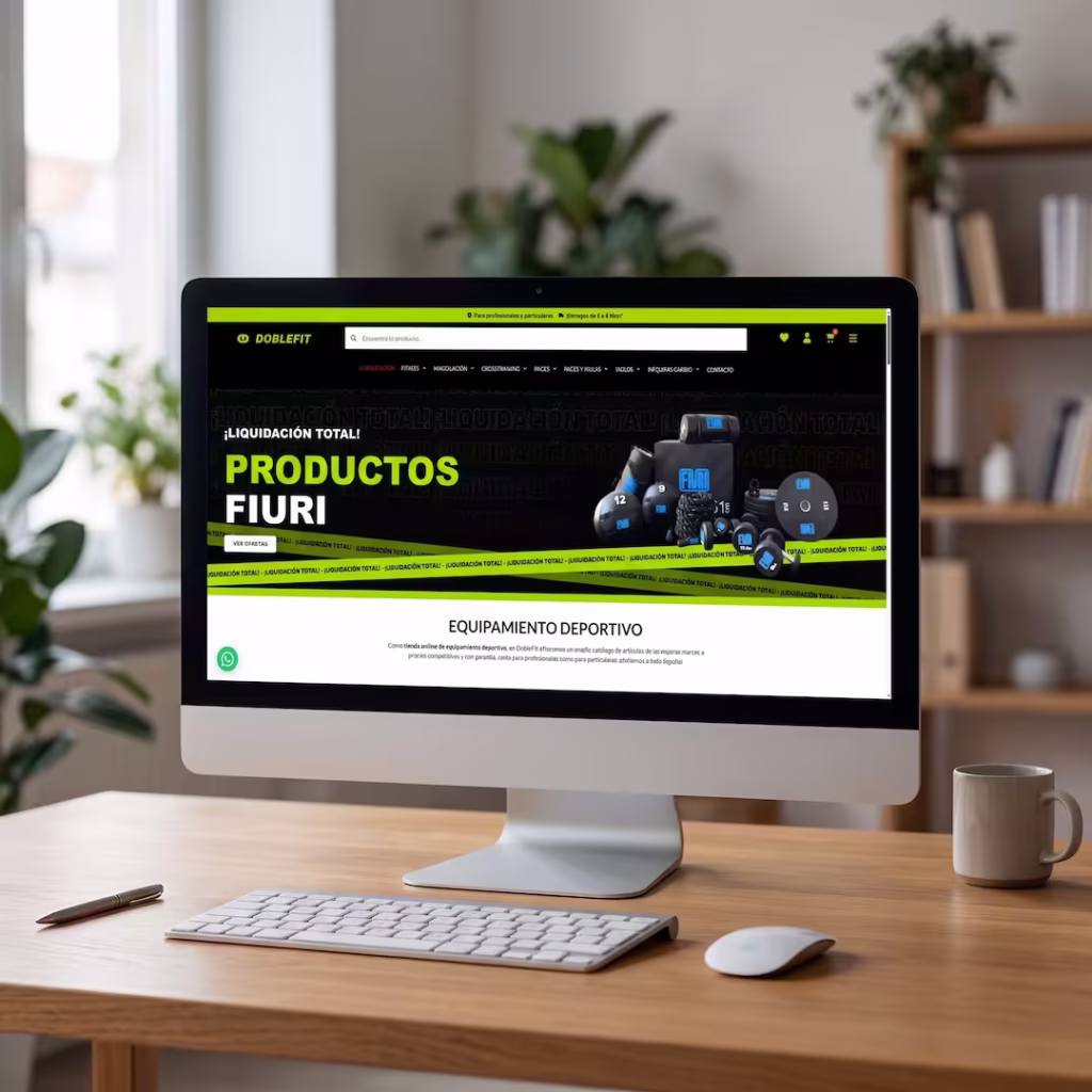 Pagina web Doblefit